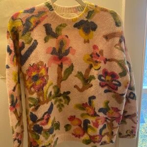 Cardigan Sezane cherry blossom